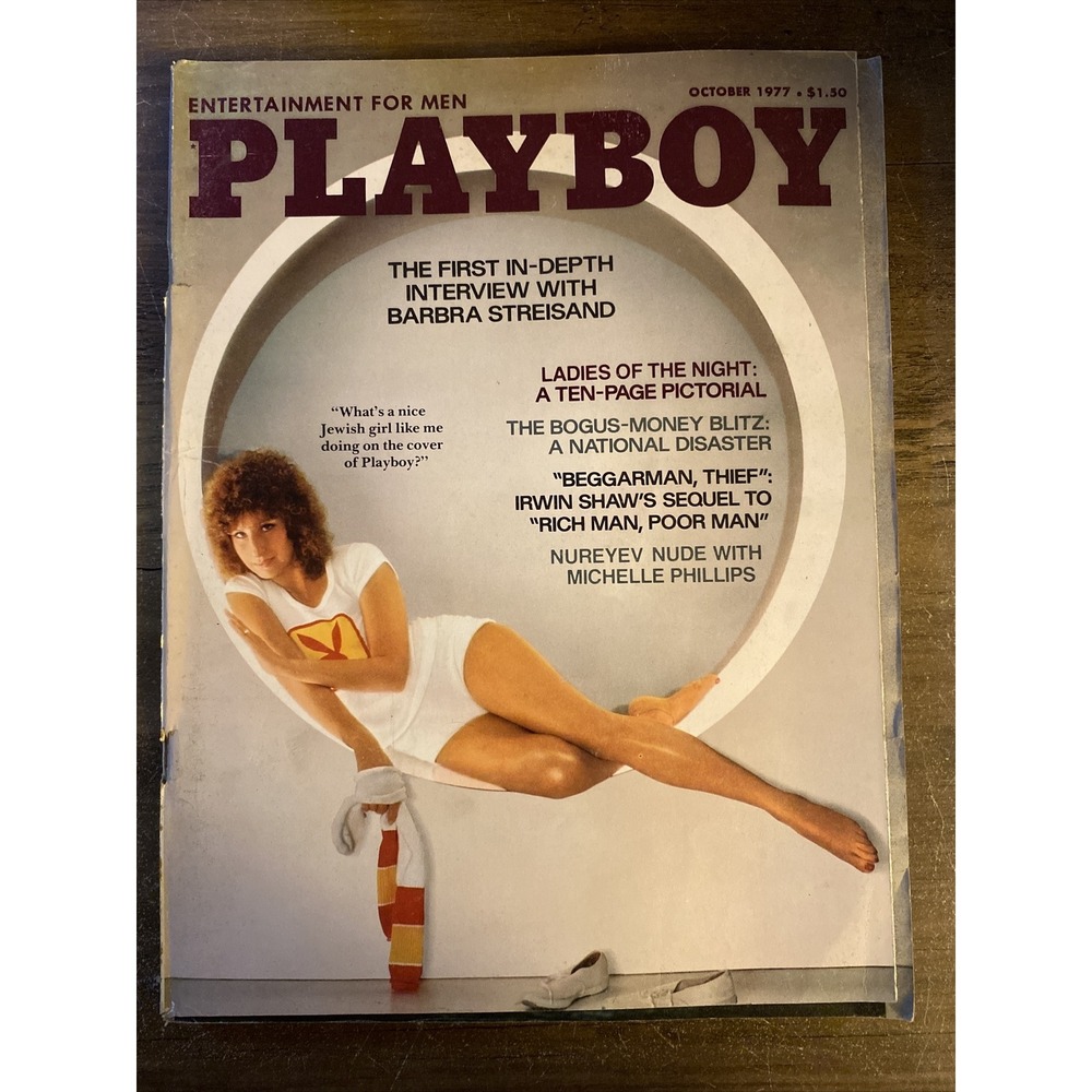 PLAYBOY # 286 - October 1977 (Cover: Barbra Streisand | PMoM: Kristine Winder)